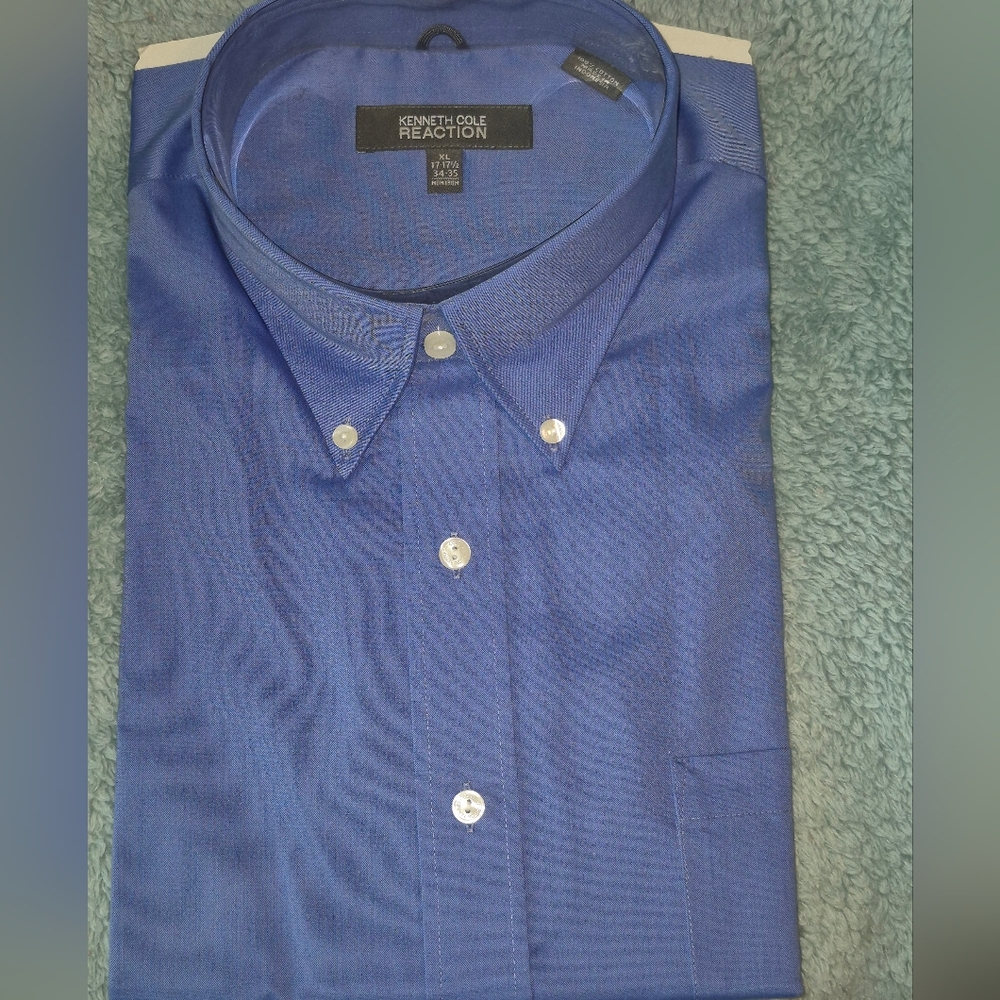 KENNETH COLE Mens Non-Iron Dress Shirt